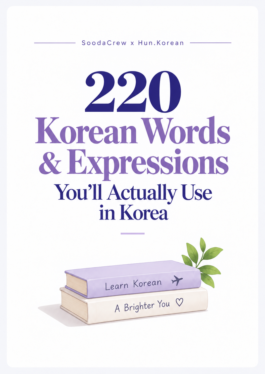 Korean Travel Vocabulary Kit cover